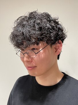 ヨシザワインク プレミアム 横浜 桜木町店(YOSHIZAWA Inc. PREMIUM) メンズプードルパーマ魔法使い風