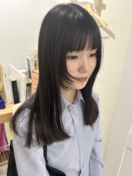 イロトリドリ 顔まわりレイヤースタイル