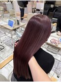 ワンカラーでカシスピンク