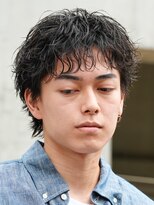 フィフス 大分(fifth)&nbsp;大分ルーズパーマメンズカットルーズショートツーブロックつよめ