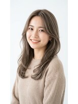 土曜日のクジラ 黒崎店&nbsp;ハイトーン・かきあげレイヤーロング