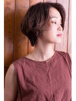 ヘアデザイン コレット ネオ 池袋(Hair Design Collet Neo) ハンサムショート×センターパート/小顔/髪質改善/20代30代40代