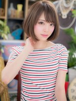 カバーヘア ブリス 戸田公園西口店(COVER HAIR bliss) *bliss戸田公園*大人かわいい★斜めバングの前下がりボブc3!