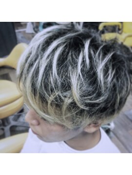 ヘアースペース 練馬店(hair space COCO) メンズホワイトメッシュ