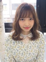 アルモヘアヴォーグ 静岡(ALMO hair VOGUE)&nbsp;【ALMO】色っぽおフェロな波ウェーブミディ☆