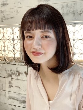 ロンド 表参道店(Lond) Lond omotesando 店長rico☆オン眉がお洒落なワンカールボブ