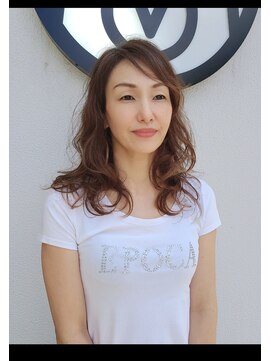 エムスラッシュ ストリートマーケット スマートサロン センター北(M.SLASH) 大人可愛い華やかパーマ