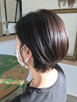 2席のみの美容室 アナイス(Anaiss) 大人ショートボブ