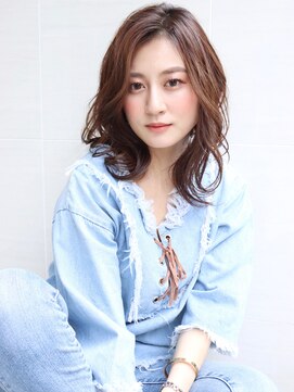 オーロ(ORO) ★20代30代40代50代小顔似合わせネビージュデジタルパーマ