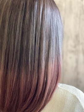 シャルム(Charme) セミロング/グラデーションカラー