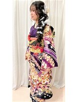 デザインヘアーピアジェ 八木店(DESIGN HAIR PIAGET) ☆2021ピアジェ成人式☆最新アップスタイル&着付&メイク☆