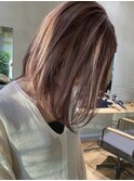 くすみピンク