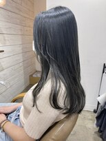 ベルクープス 天王寺店(Belle Coupes)&nbsp;【BelleCoupes】垣谷千佳 ダークグレージュ 暗髪カラー