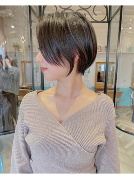 ロンド エスポワール 錦糸町(Lond espoir) 【武井俊樹】　前髪長め　黒髪美髪美人ショート　【錦糸町】