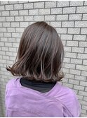 Lia&岡本拓朗　切りっぱなし外ハネスタイル！