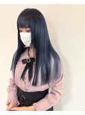 ブルーブラック髪質改善トリートメント