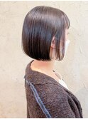 【flor 戸塚】*コンパクトボブ+アッシュグレージュ*