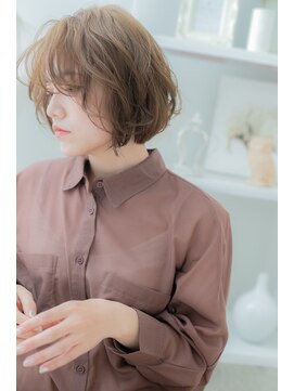 カバーヘア 上尾西口店(COVER HAIR) 大人ガーリー横顔美人韓国風前下がりボブTb5上尾20代30代40代