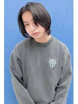 サロウィン 新宿三丁目(SALOWIN) 【SALOWIN/羽鳥】ストリートミディアムセンターパートレイヤー
