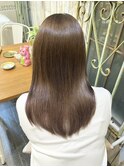 10代20代【髪質改善カラー】ツヤ髪ミルクティーラベンダー