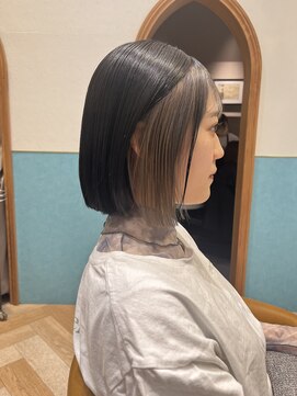 ロンド レグリーズ 立川(Lond leglise) インナーカラー/イヤリングカラー/ケアブリーチ/ブリーチ/立川