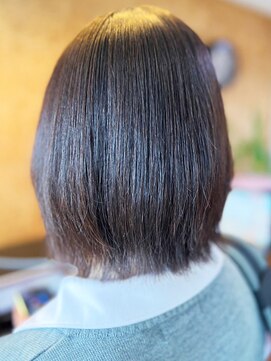 アークスヘアー 透明感♪20代30代40代髪質改善カラーショートボブ小顔艶感