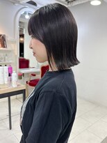 ケーツー心斎橋 クイーンズガーデン バイ ケーツー(K two QUEEN'S GARDEN by K two) 3分で巻けるパツっとボブ*レイヤーボブ*赤み消し地毛風カラー