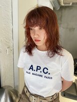 ダンボ(DUMBO)&nbsp;【 sayaca 】黒染めからブリーチありオレンジ