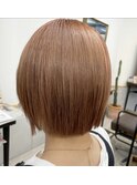 【宇都宮　Kirei　野路】透明感アプリコットベージュ