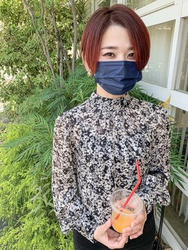 シエンライム(CIEN lime) グラデーションハンサムショート