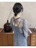 お呼ばれヘアー