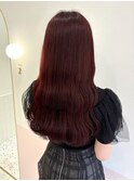 ブリーチなしでできるワインレッド*まゆ