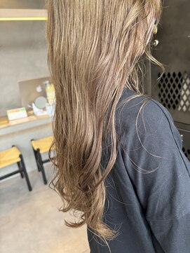 アチーブリス(achieve Liss) ハイライトカラーミルクティーベージュケアブリーチダブルカラー