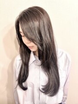 アメリアム 大阪上本町店(Ameri amu.) 【ブルーベージュ/ロング/似合わせボブ】#Ameri  #上本町