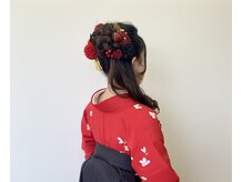 美容室 イーサロン(e-SaLON)の雰囲気（着付、ヘアセットお電話にてお問合せを♪）