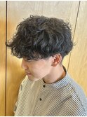 波巻きスパイラルパーマツイストスパイラルパーマシャドウパーマ
