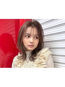 *ロング料金なし*《カット+カラー\7700》縮毛矯正/髪質改善salonだからこそ*こだわる髪の質感も◎名古屋栄