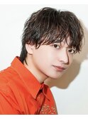 しーするーラウンドマッシュウルフフェザーショート