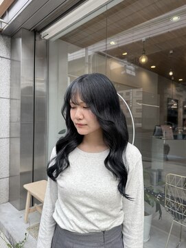 ブルーブラック【難波 桜川/ダメージレスカラー】