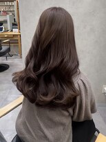 エレ 博多(ere)&nbsp;【ere博多：川崎】オリーブベージュ×切りっぱなし×韓国巻き