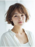黒髪/クラゲヘアー/オリーブグレー/小顔/ココアベージュ/上尾