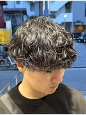 王道波巻きスパイラル/メンズパーマ/藤沢メンズ