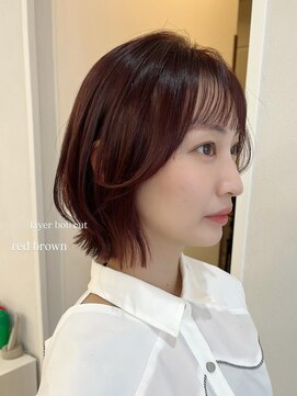 キアラ(Kchiara) くびれレイヤーボブスタイル