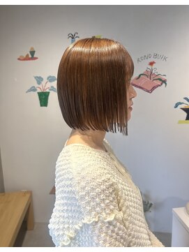 バーク(BUiK) ストレートパーマ/ボブ