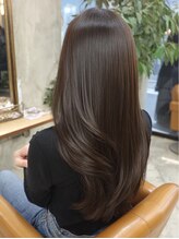 テーラヘアー 守谷店(TELA HAIR)&nbsp;艶感のあるブラウン×レイヤースタイル＜20代30代40代50代＞