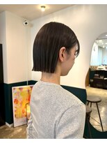 ヘアーブレイス(hair brace) 千葉駅/着物ヘア/大人ガーリー/ダークアッシュ/似合わせカット