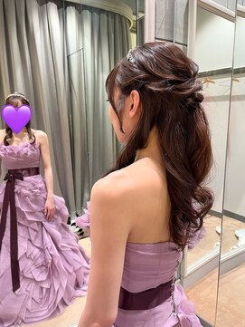 パズードコー(PSSD-CO.+5) ふんわり大人ハーフアップ