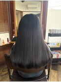 縮毛矯正×トリートメント