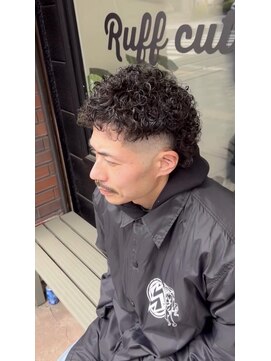 ラフカッターズ 八王子店 マレットパーマ【八王子/理容室/床屋/顔剃り/シェービング】
