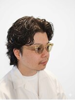 ワンワンオー バーバーショップ 博多店(@110 BARBER SHOP) カジュアルセンターパート/メンズカット/フェード/眉毛/理容室